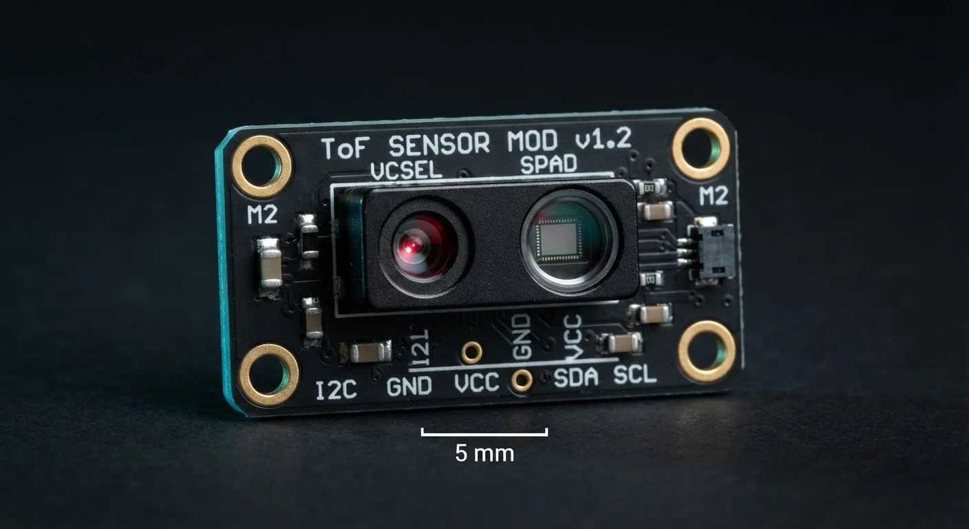 EMS DS-100 ToF laser distance sensor module